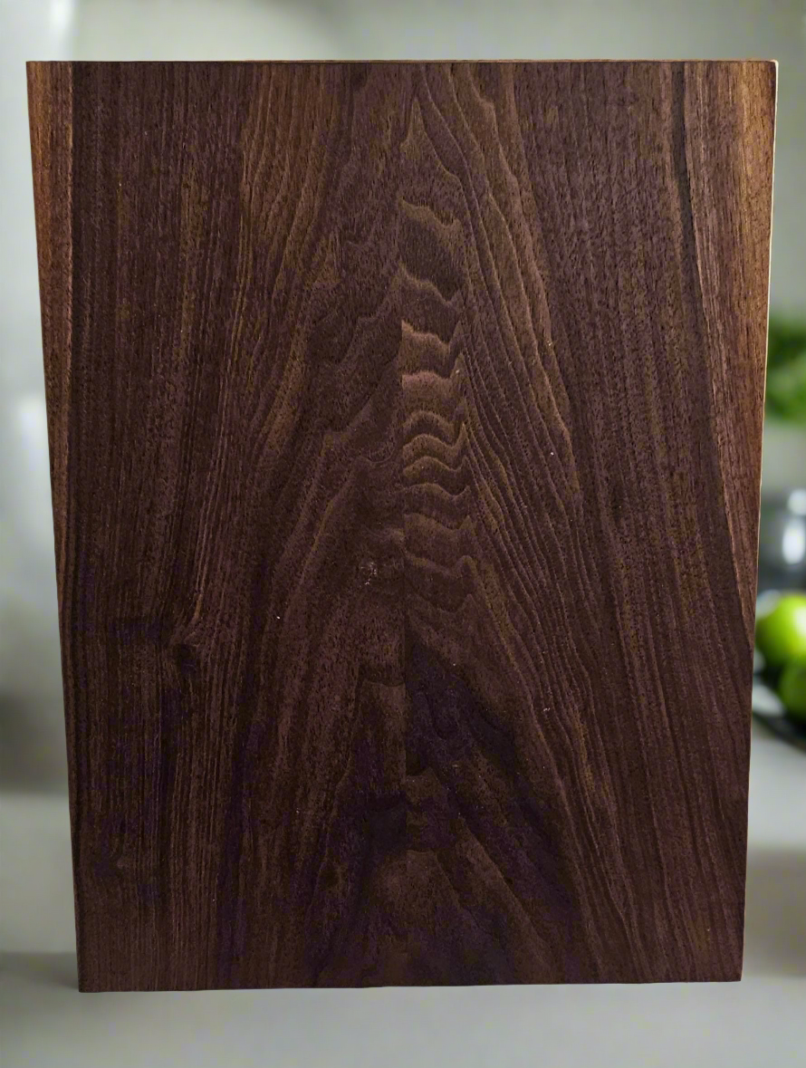 C. Spacious walnut charcuterie or cutting board