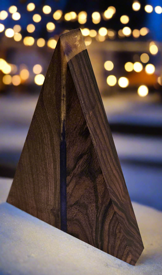 H. English walnut holiday decor