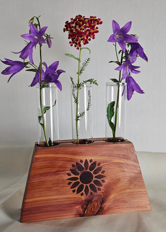 D. Red cedar bud vase